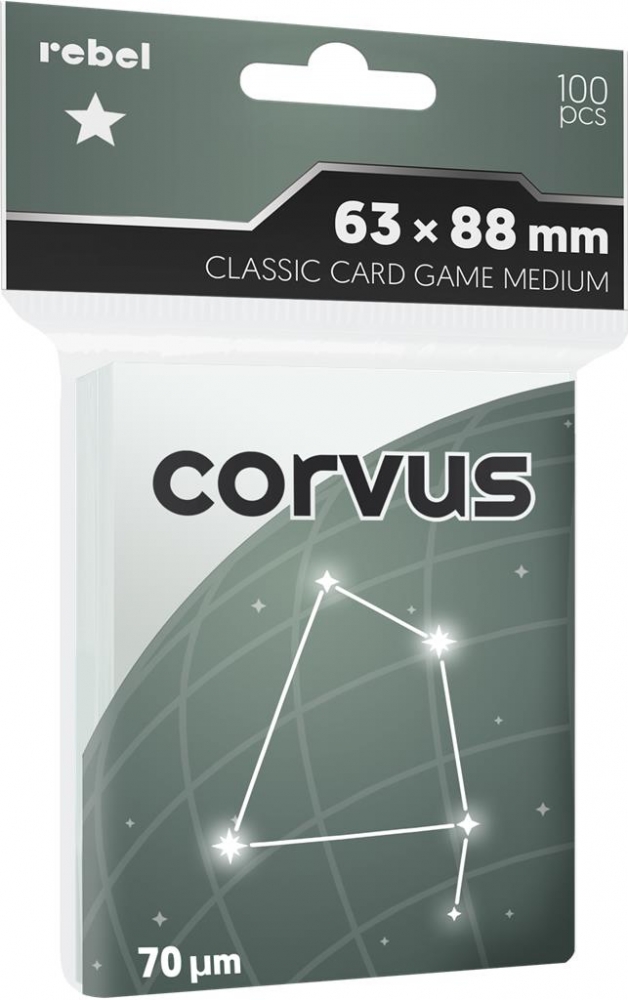 Koszulki na karty - Corvus, 100 szt.