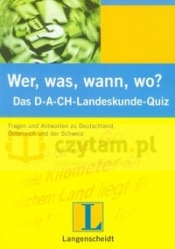 Wer, was, wann, wo? Das D-A-CH - Landeskunde - Quiz