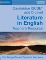 Cambridge IGCSE and O Level Literature in English Cambridge Elevate Teacher's