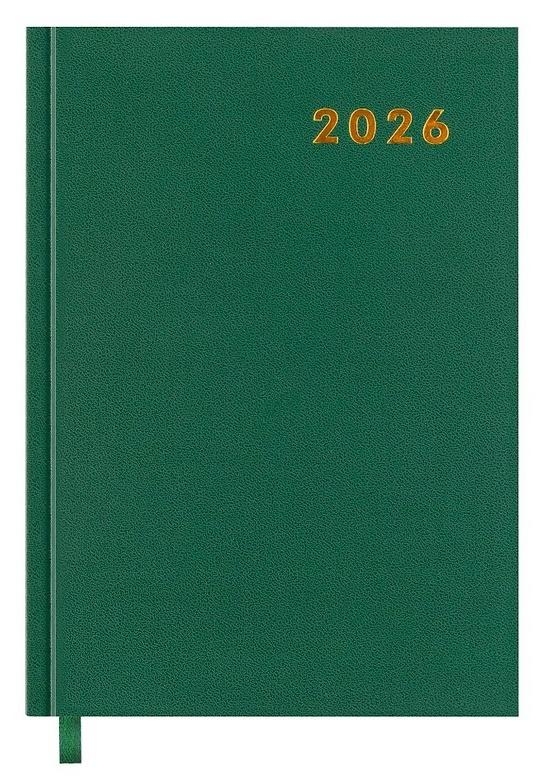 <img src='https://webimage.pl/pics/947/9/d5905339459947.jpg' style='height:440px' /> Kalendarz książkowy 2026 A5 zielony EASY