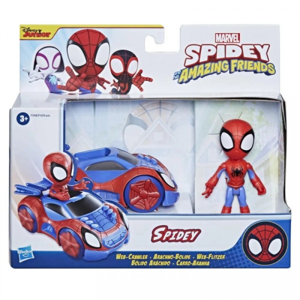 Figurka z pojazdem Spidey i Super-Kumple Spidey Web Crawler (F1459/F1940)