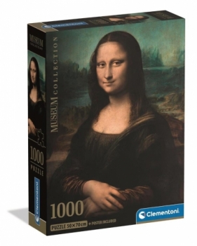 Puzzle - Museum Leonardo - Gioconda, 1000 el.