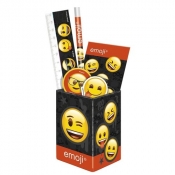 Zestaw przyborów szkolnych w puszce Emoji 10 (ZPSPEM10)