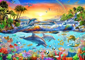 Puzzle 3000: Podwodny raj (70194)