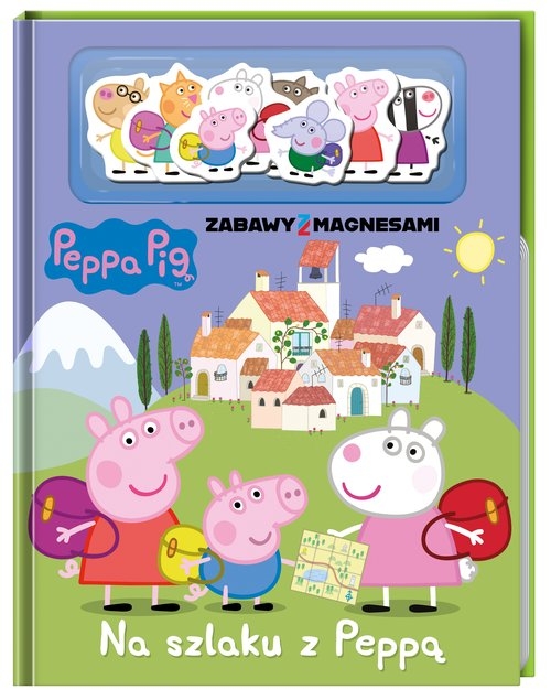 Peppa Pig. Zabawy z magnesami. Na szlaku z Peppą (Uszkodzona okładka)