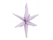 Balon foliowy Gwiazda 3D 70cm fiolet