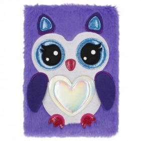 Notes pluszowy A5 Heart