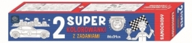Super kolorowanka z zadaniami Samochody