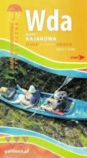Mapa kajakowa - Wda 1:65 000 - Opracowanie zbiorowe