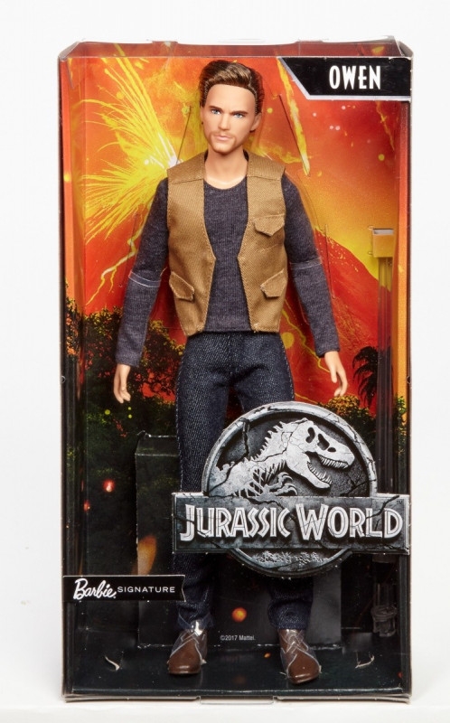 Lalka Barbie Jurassic World Owen (FJH56/FJH57)