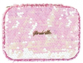 Girabrilla szkatułka na biżuterię jasny róż