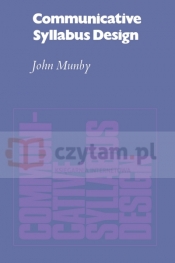 Communicative Syllabus Design - John Munby