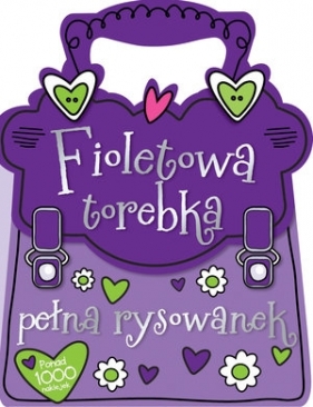 Fioletowa torebka pełna rysowanek - Opracowanie zbiorowe