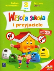 Wesoła szkoła i przyjaciele 3 karty pracy część 4