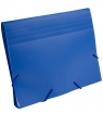Teczka z przegródkami A5 9115C niebieska GRAND
