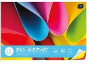 Blok techniczny A4/20k - kolorowy
