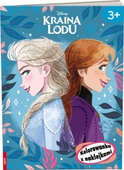 Disney Kraina Lodu. Kolorowanka z naklejkami - Opracowanie zbiorowe