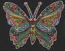  Kolorowanka Welwetowa Colorvelvet A4 Motyl