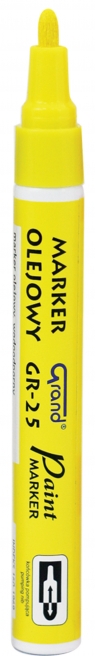 Marker olejowy GR-25 GRAND żółty