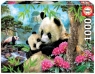 Puzzle 1000 elementów Panda o poranku (17995) od 12 lat