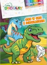 Oko w oko z dinozaurem. Lubię Dinozaury. Dodaj kolorów 2 - 5 Opracowanie zbiorowe