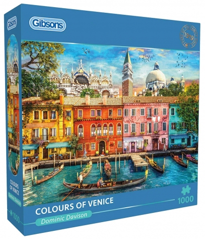 Puzzle 1000 Kolory Wenecji Włochy 113722