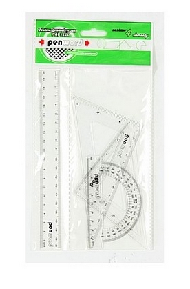 Komplet geometryczny, 4 el.