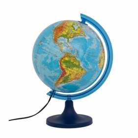 Globus fizyczny podświetlany 25cm w.czeska