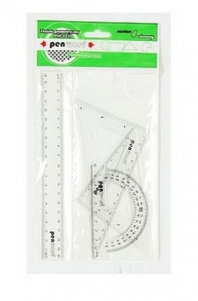 Komplet geometryczny, 4 el.