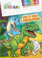 Oko w oko z dinozaurem. Lubię Dinozaury. Dodaj kolorów - Opracowanie zbiorowe