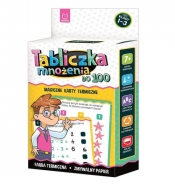 Tabliczka mnożenia do 100 Magiczne karty termiczne