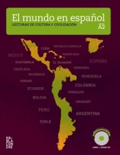 El mundo en espanol A2 Lecturas de cultura y civilizacion książka + CD audio - <br />