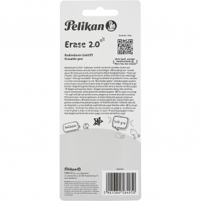 Długopis wymazywalny Pelikan Erase 2.0 + wkłady - czarny