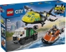  LEGO City Zestaw z samolotem ciężarówką serwisową i poduszkowcem 60505