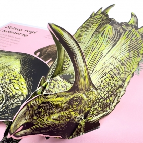 Dinozaurium pop-up. Muzeum Dinozaurów - Chris Wormell