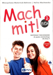 Mach mit! neu 2 Materiały ćwiczeniowe do języka niemieckiego dla klasy V