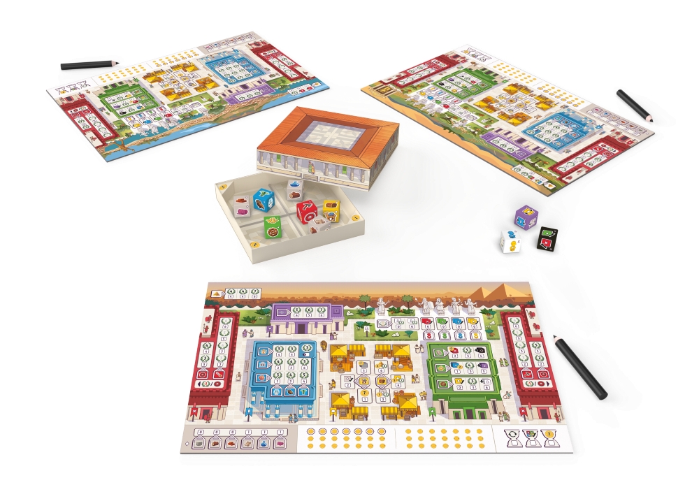 7 Cudów Świata: Gra kościana