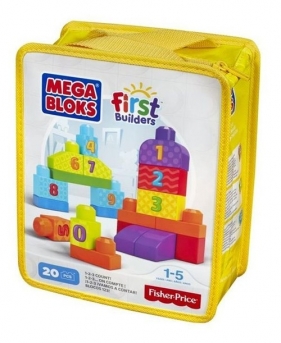 Mega Bloks First Builders Liczymy 1-2-3! (DLH85)