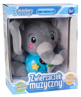 Zwierzaczek muzyczny E-Edu - Słonik (128950)
