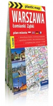 Warszawa Plastic 1:26 000 (foliowana) wydanie 2 - Praca zbiorowa