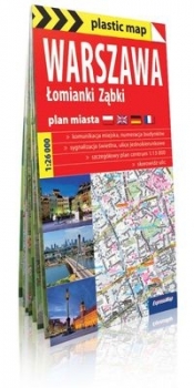 Warszawa Plastic 1:26 000 (foliowana) wydanie 2 - Opracowanie zbiorowe