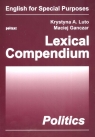 Lexical Compendium Politics Lutro Krystyna A., Ganczar Maciej