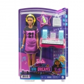 Barbie Big City Big Dreams: Lalka Brooklyn + studio nagrań (GYG38/GYG40)