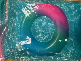 Dmuchane koło do pływania Rainbow 115cm
