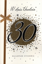 Karnet 30 Te urodziny A5 HM-100-736