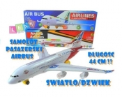 Samolot światło dźwięk