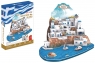 Puzzle 3D: Wyspa Santorini - zestaw XXL (306-20195)
