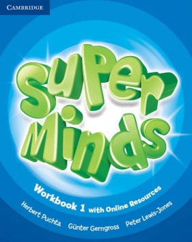 Super Minds 1 Workbook with Online Resources - Puchta Herbert, Gerngross Gunter, Lewis-Jones Peter