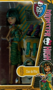 Monster High Upiorny Butik Cleo de Nile - <br />