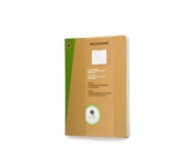 Zestaw 2 Zeszytów Moleskine EVERNOTE JOURNALS XL (19x25cm) w kratkę + naklejki SMART - <br />